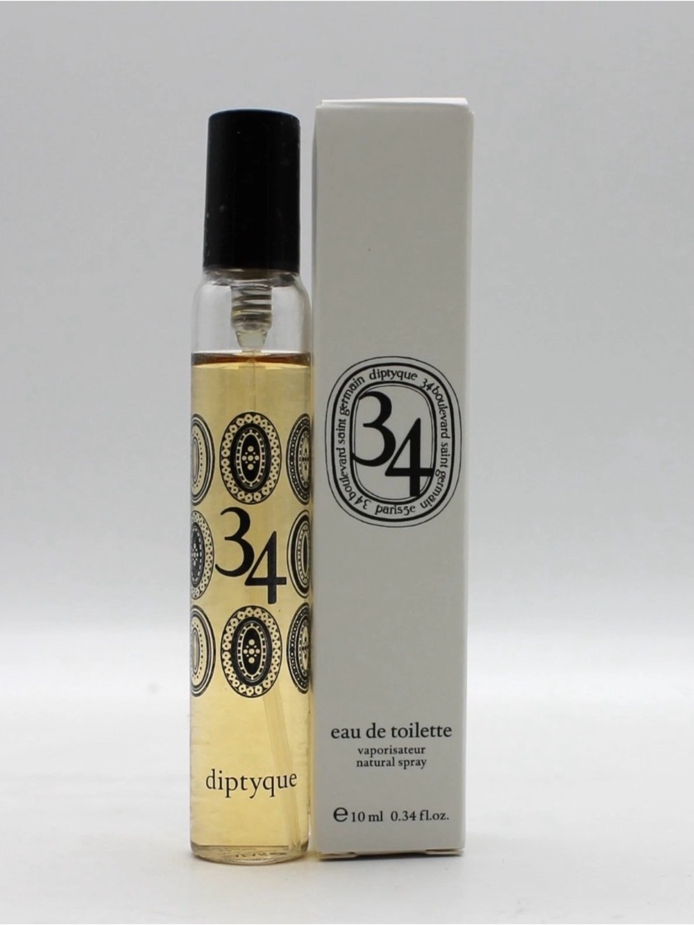 Diptyque 34 BOULEVARD Saint Germain EDT 10 ml UNISEX NEW AND FACTORY SEALED